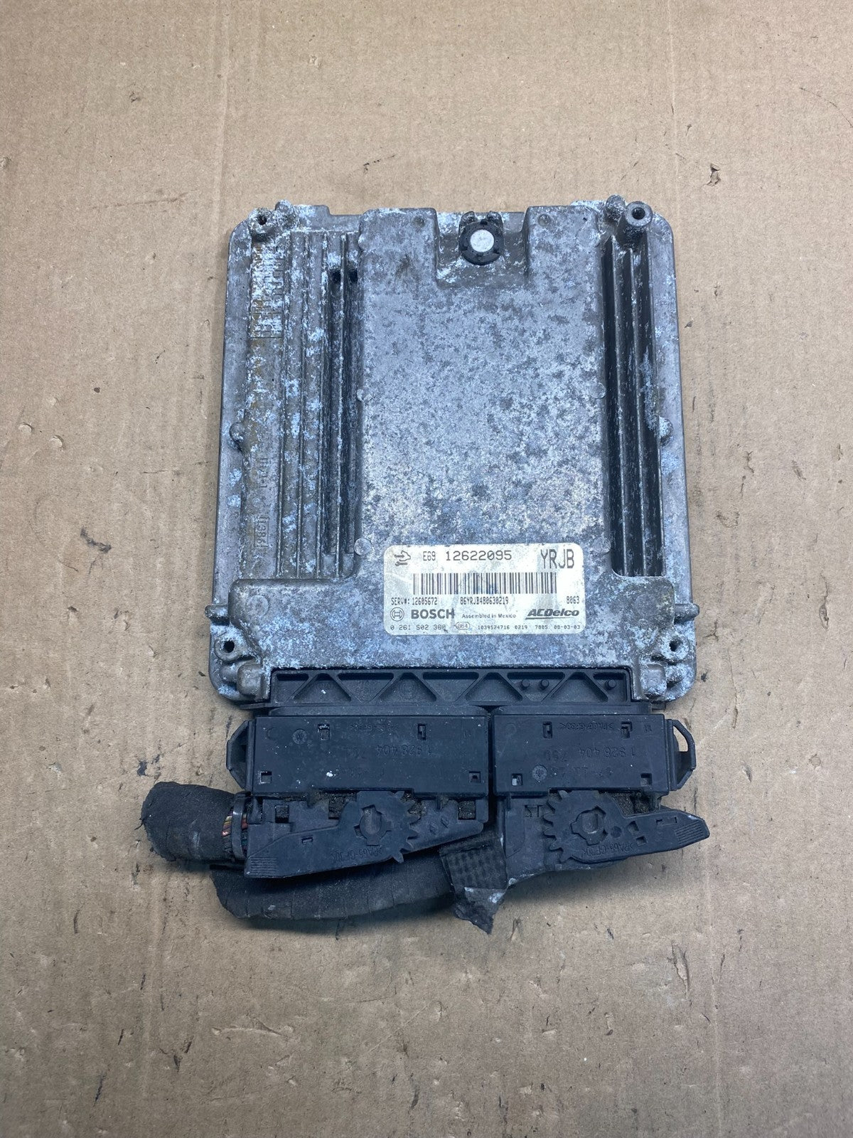 2008 2009 Cadillac CTS Engine Computer ECU Control Module 12622095 ECM AE7788 DG0
