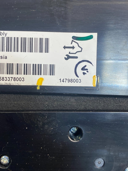 2008-2012 Cadillac CTS A/C Heater Radio Climate Control Panel Bezel OE AF6833 DW5