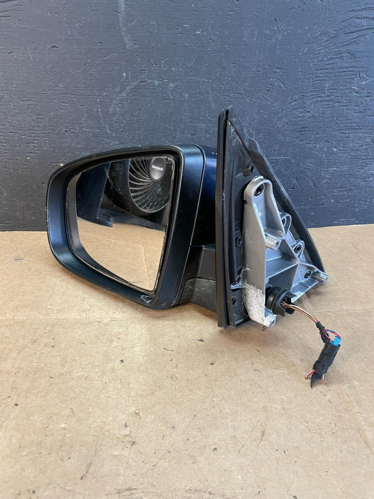 2007 to 2013 BMW X5 Left Driver LH Side View Door Mirror AE0986 DW2