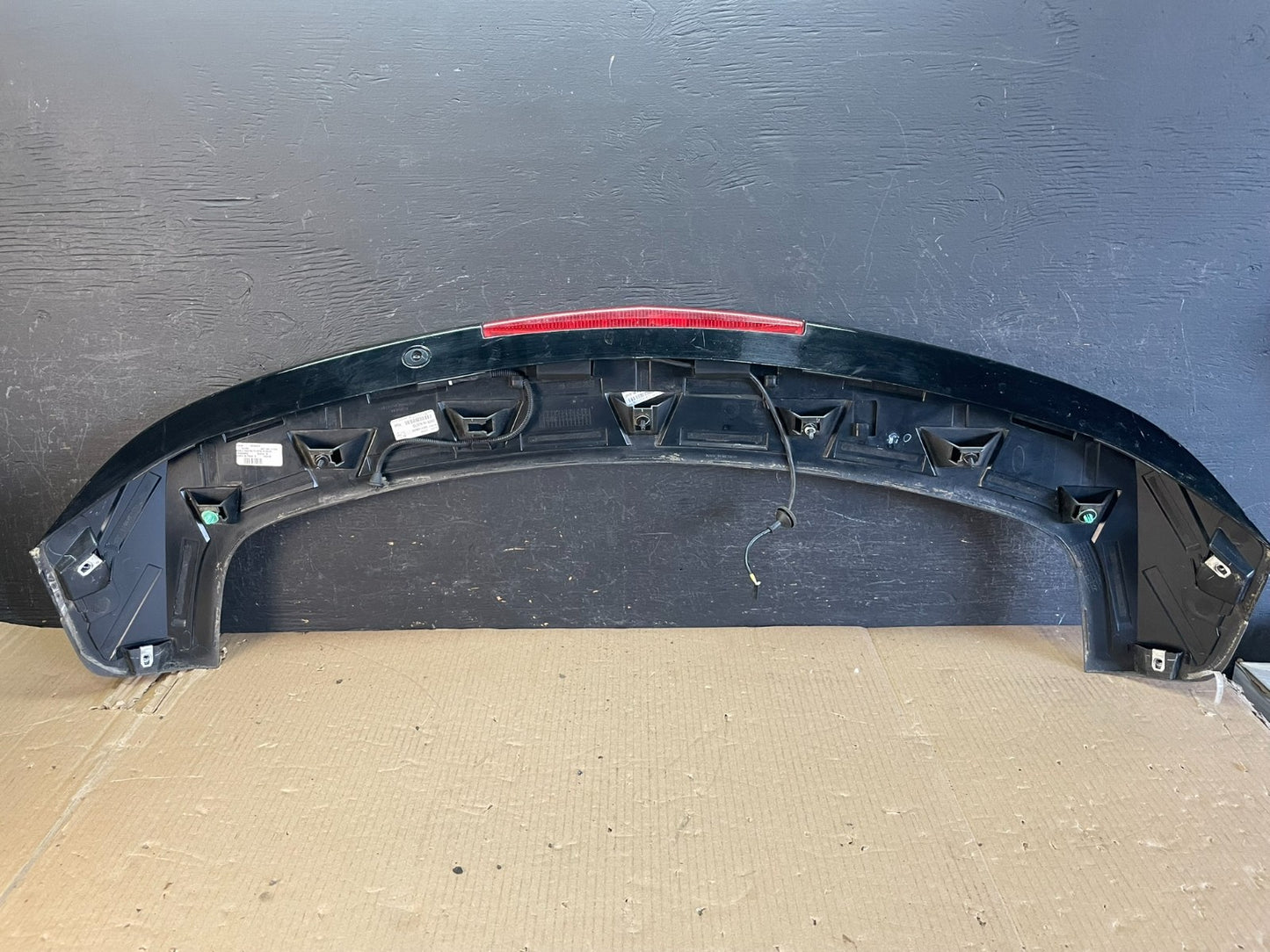 2010-2016 Cadillac Srx Upper Rear Spoiler Wing Brake Light AE3640 DG3