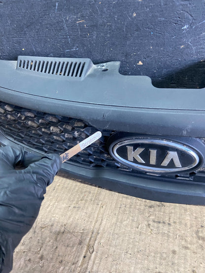 2010 to 2013 Kia Forte Koup Black Front Upper Bumper Grill Grille O6134 DG5