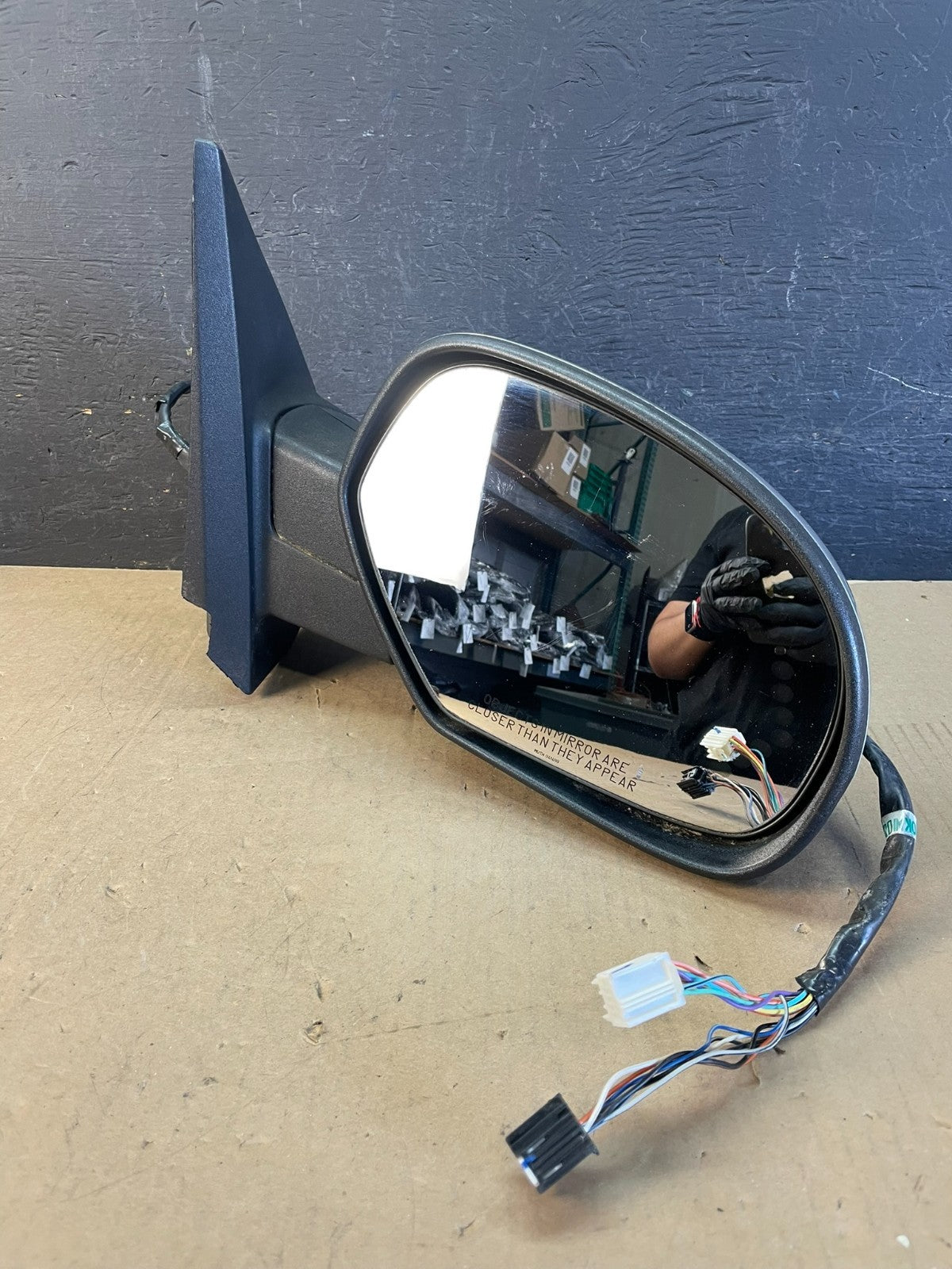 2007 to 2008 Gmc Yukon Right Passenger Turn Signal View Door Mirror AD5633 DW2