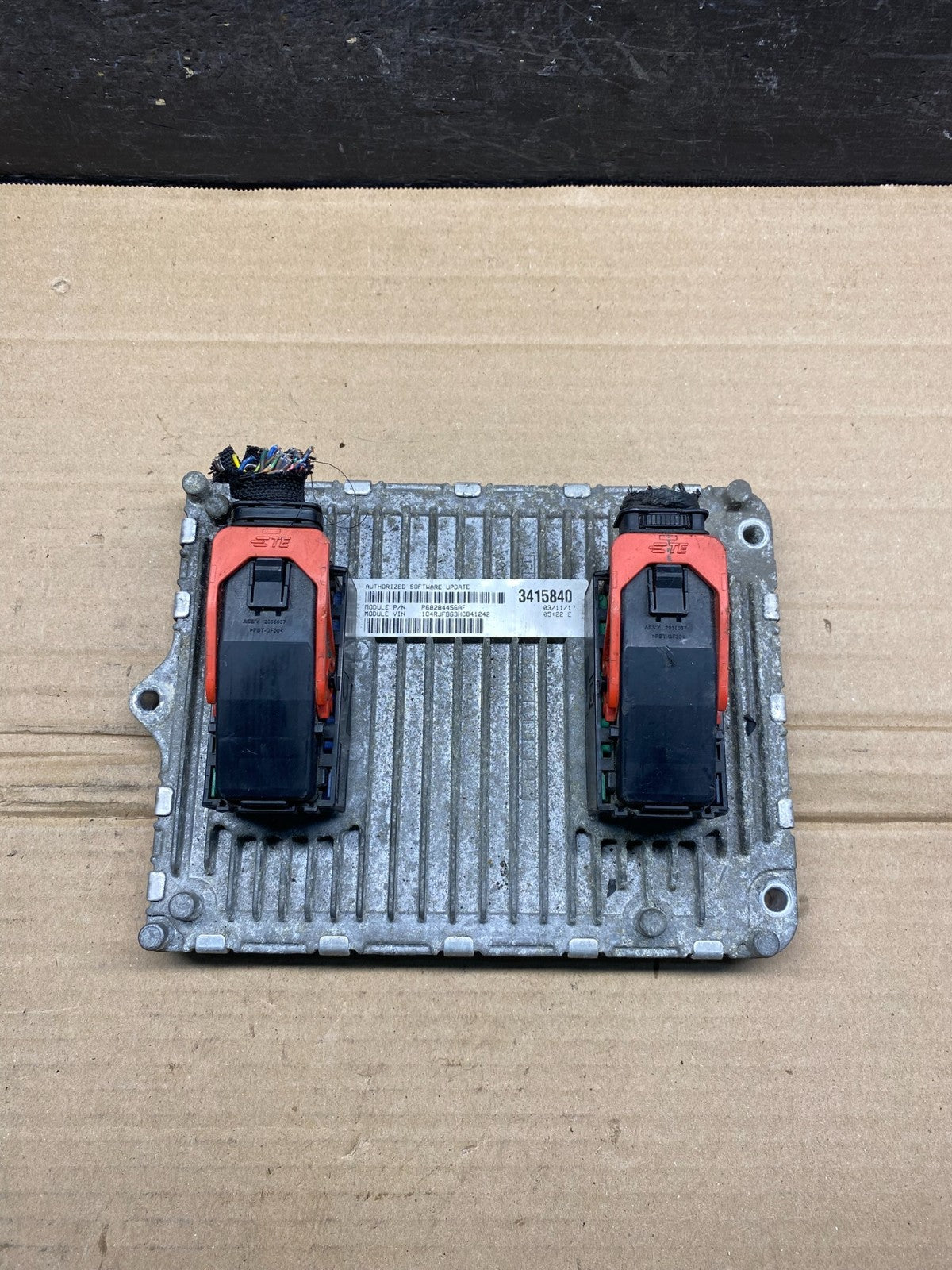 2016 Jeep Grand Cherokee 3.6L Engine Computer ECU ECM p68243326ab AH9590 DG0