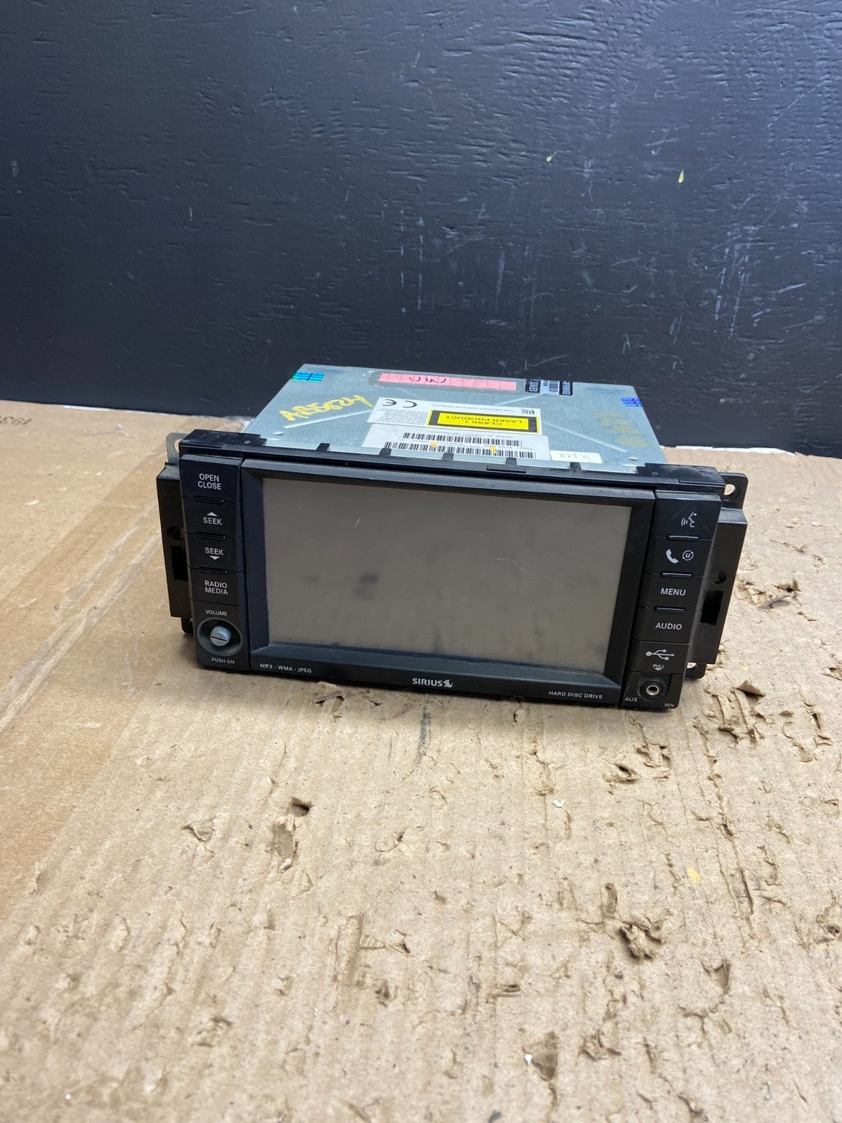 2008 2013 Jeep Dodge Chrysler Screen Display CD Player Satellite Radio AB5824 DG0