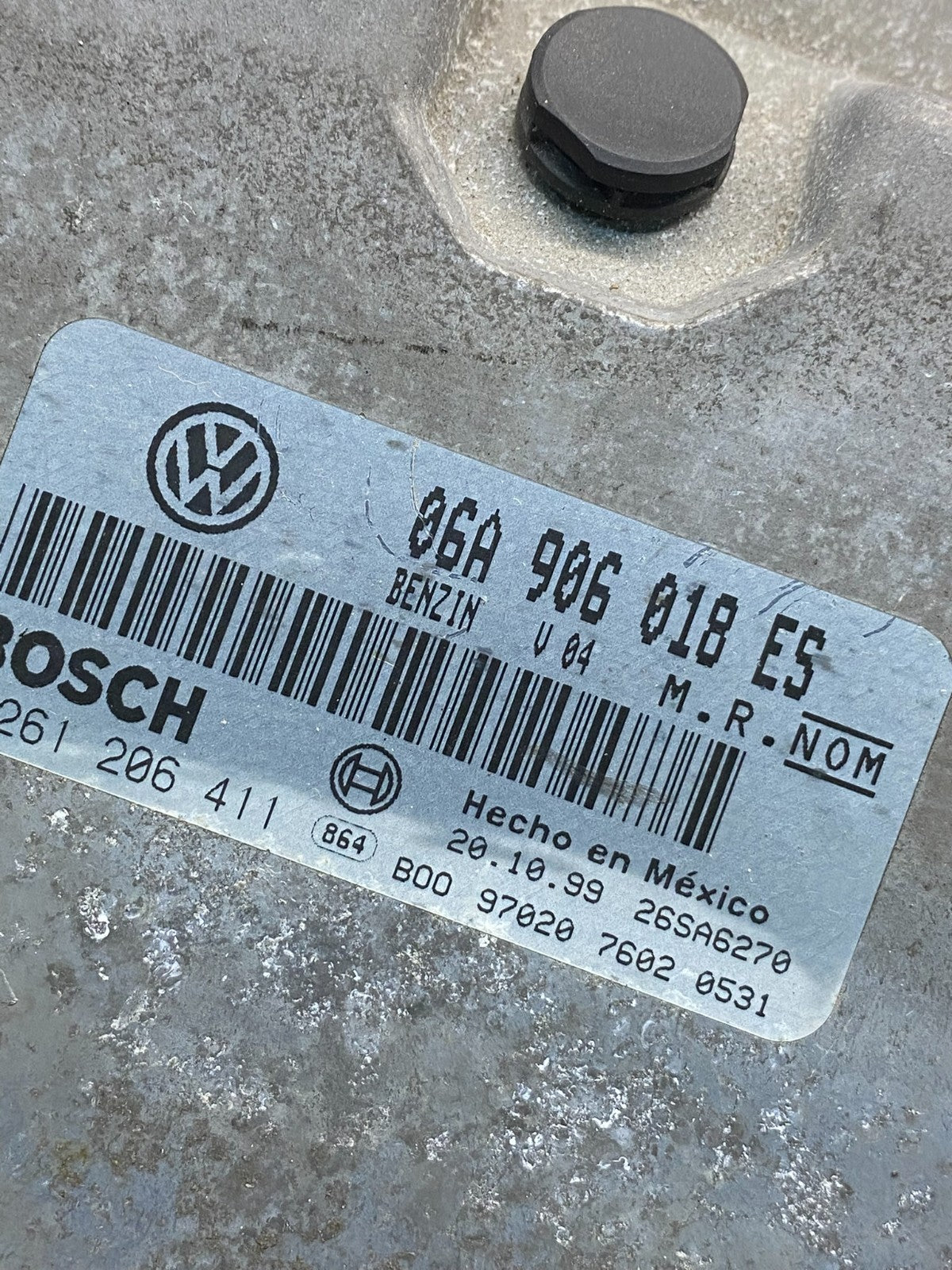 2000 2001 Volkswagen Jetta Engine Computer Ecu Pcm Ecm Pcu aj0354 DG2