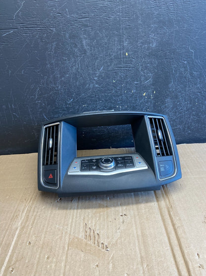 2009-2014 Nissan Maxima Center Console Climate Control Radio Bezel AD7099 DG0