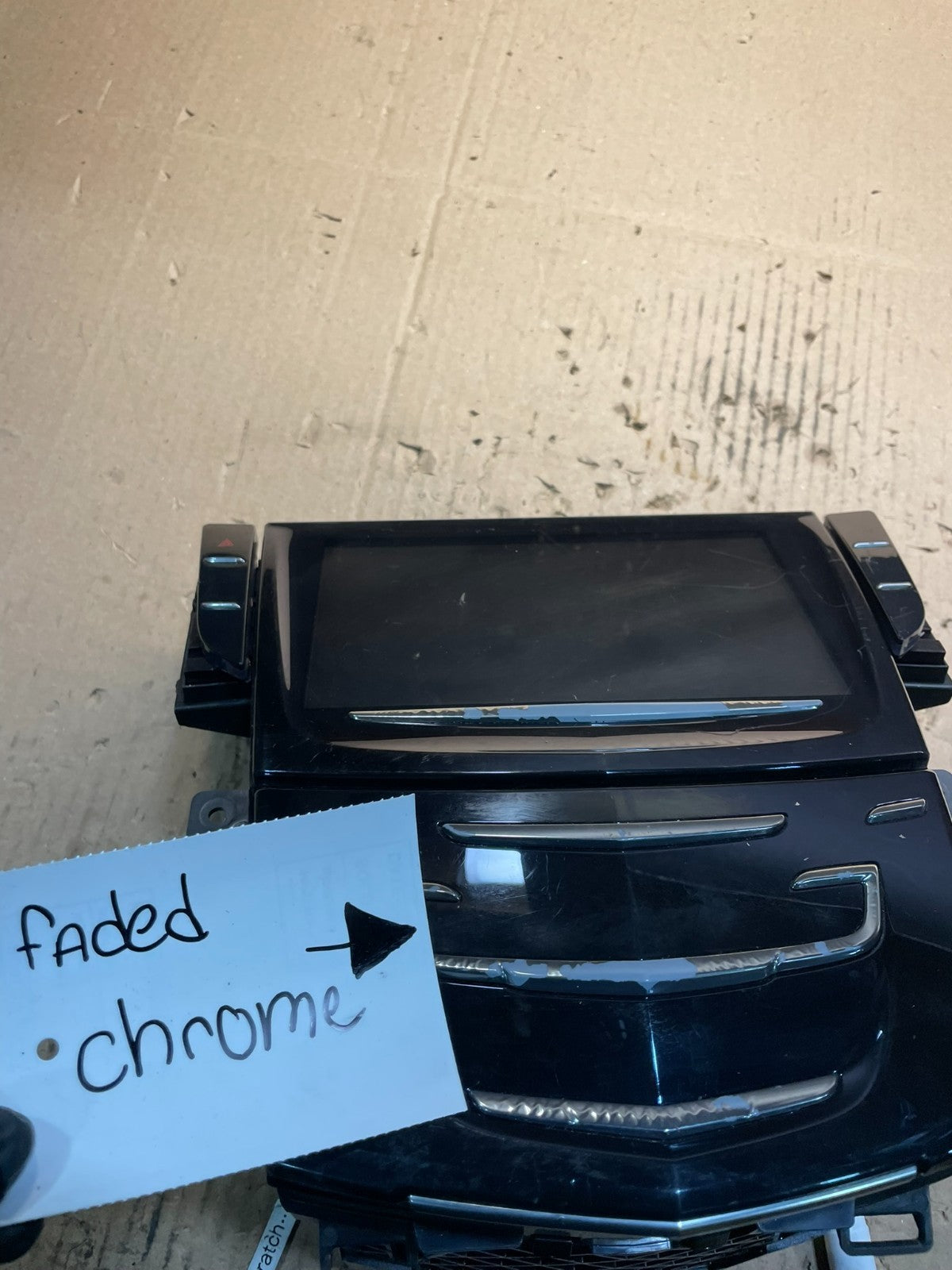 2015-2019 Cadillac CTS XTS Heater Radio Climate Control Panel Bezel OEM V2031 DG4