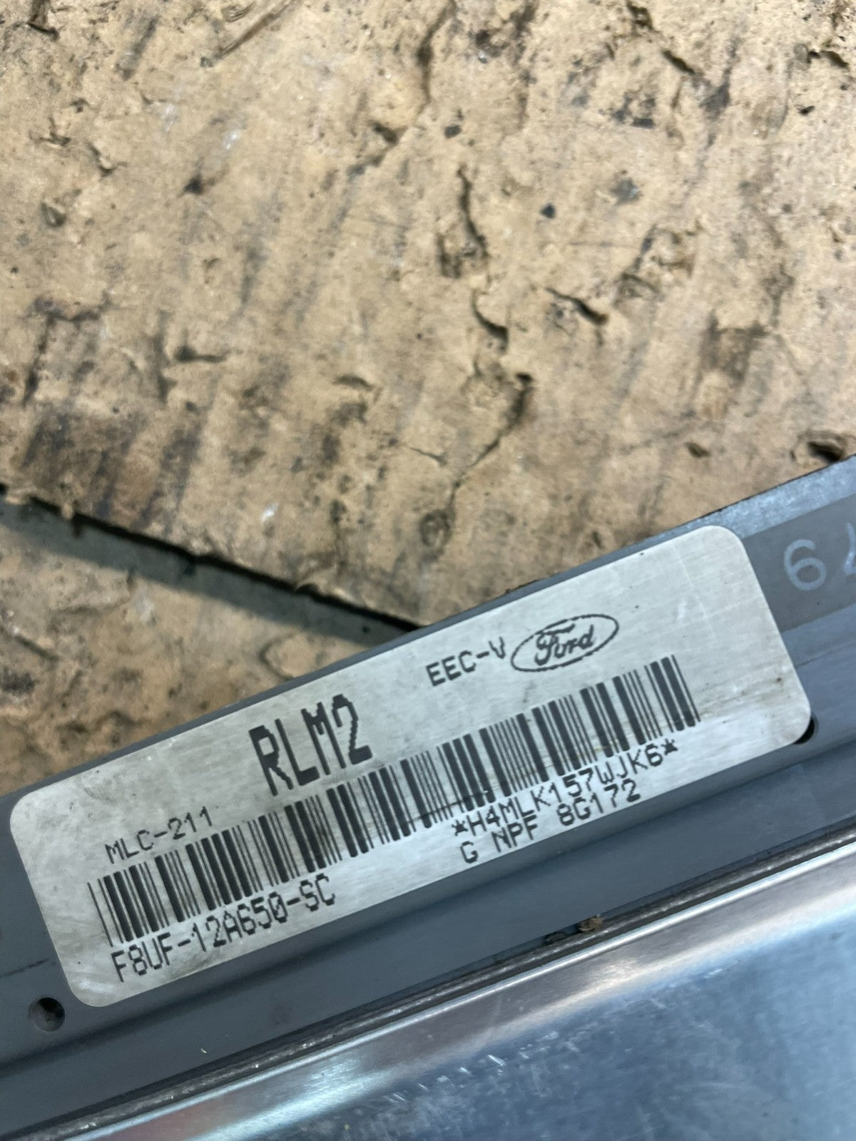 1998 1999 Ford E-Series 5.4L Engine Control ECU Computer f8uf-12a650-sc W1427 DG3