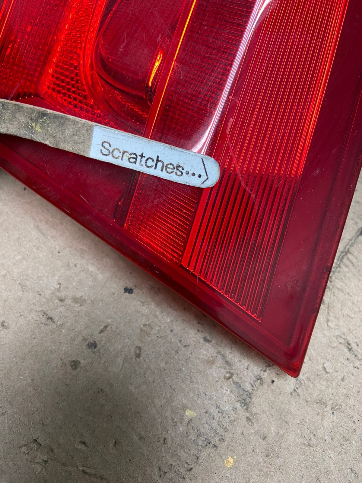 2012 to 2015 Volkswagen Passat Right Passenger Tail light inner DEPO AF5728 LK3