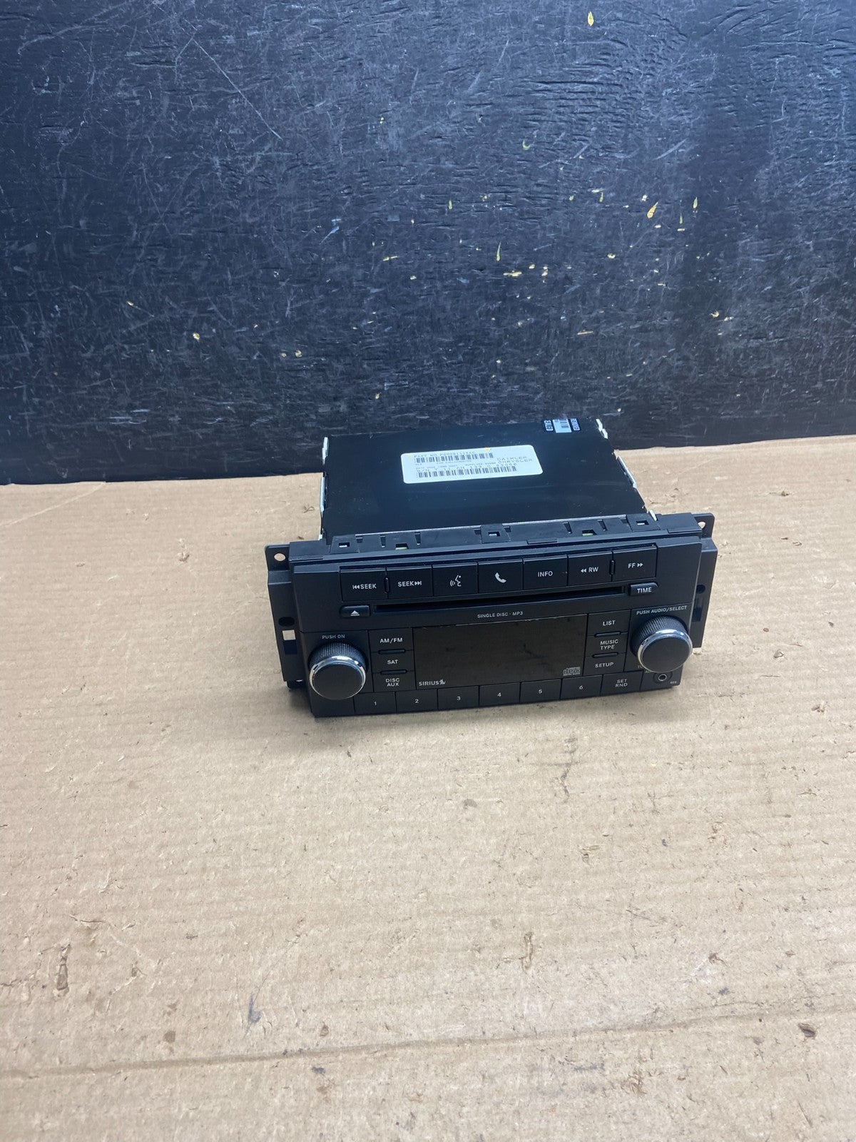 2007-2012 Chrysler Dodge Jeep Ram Radio CD MP3 AUX Receiver AH5304 DG0