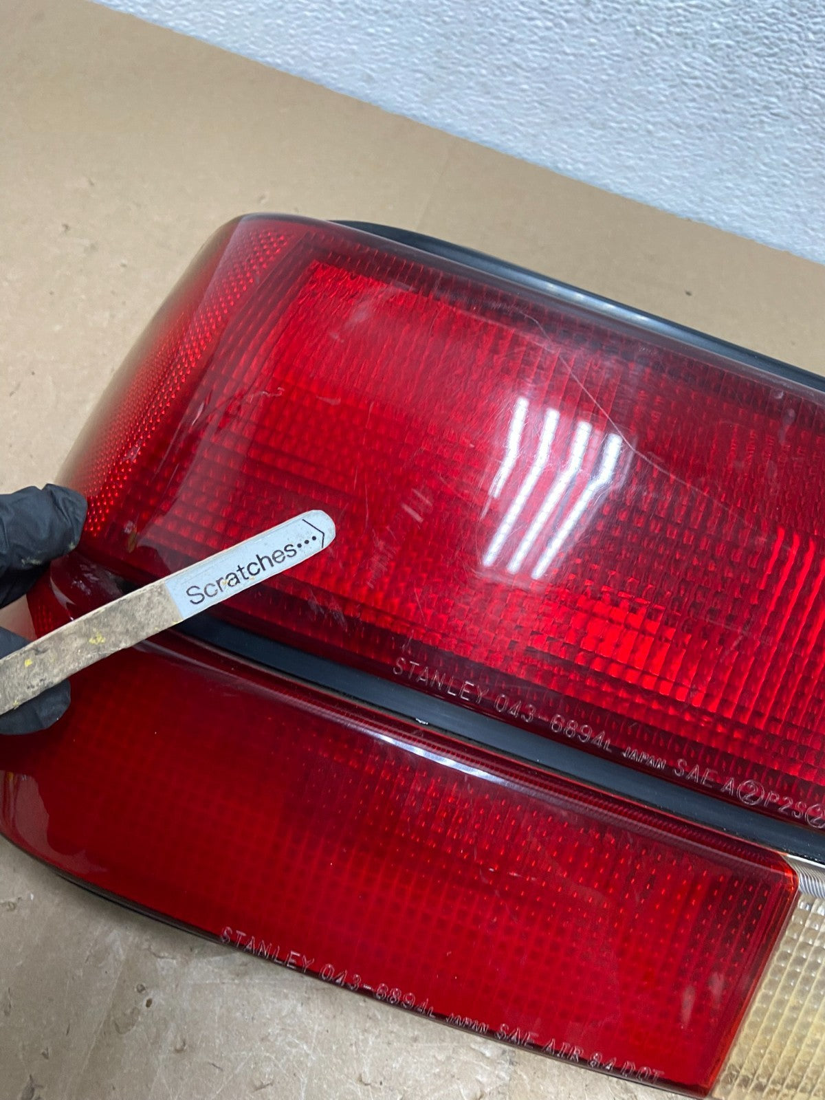 1987 to 1989 Mercury Tracer Left Driver LH Side Tail Light AC6029 DG3