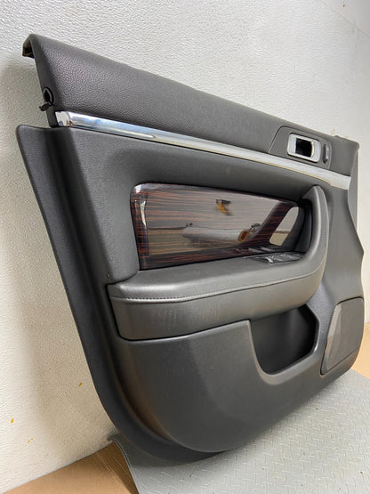 2010-2012 Lincoln MKS Left Driver Side Front Door Interior Trim Panel C0994 OEM2
