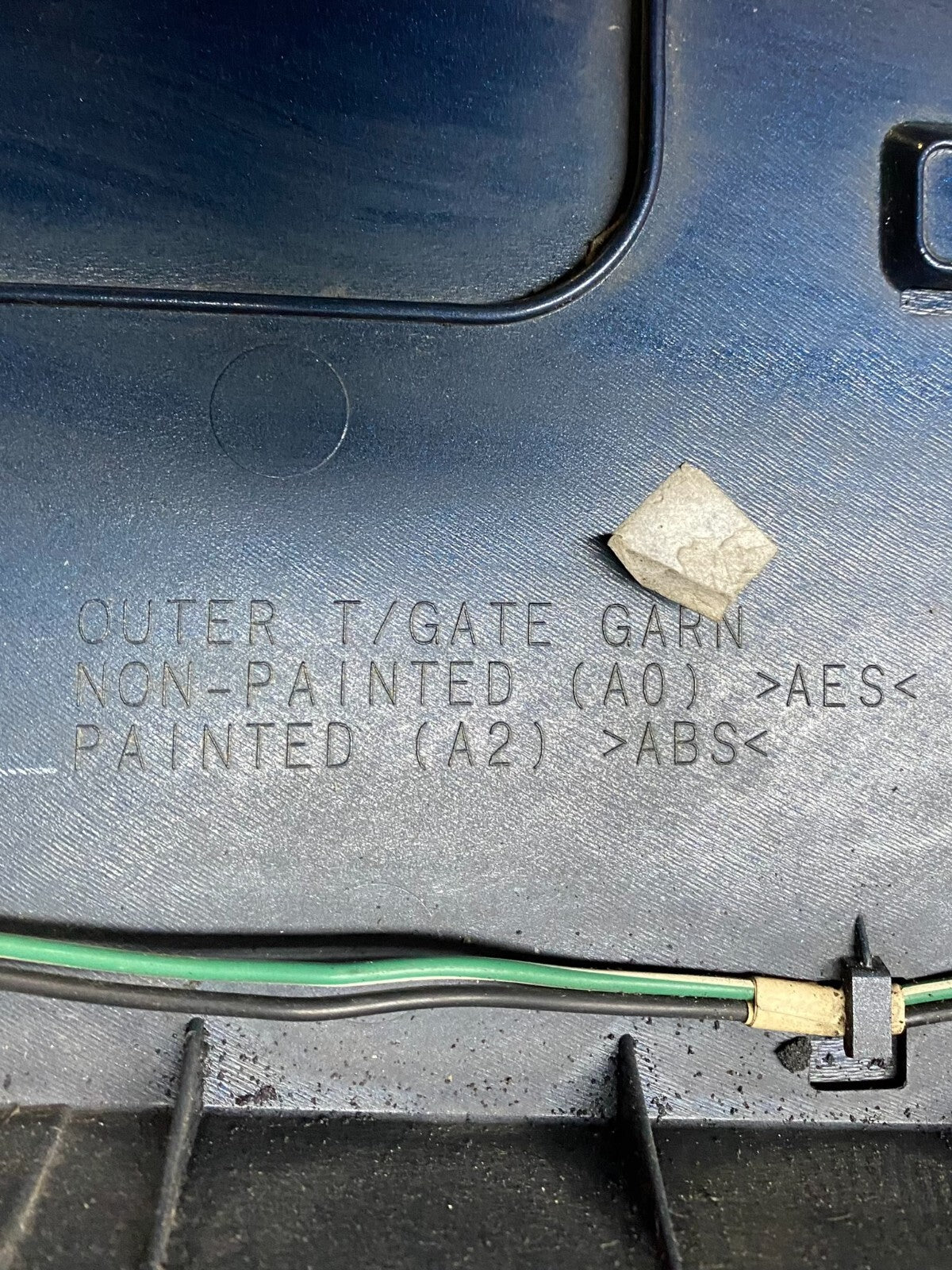 2005 2006 2007 Honda Odyssey Rear Trunk Spoiler Gate Oem D9268 DG9