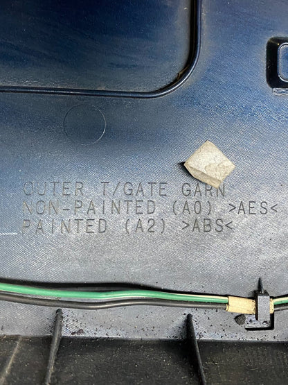 2005 2006 2007 Honda Odyssey Rear Trunk Spoiler Gate Oem D9268 DG9