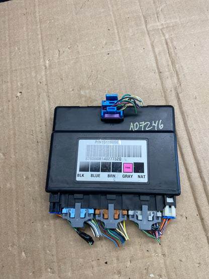 2003 - 2006 Chevrolet Avalanche Silverado Body Control BCM Module ad7246 DG3
