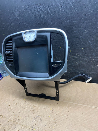 2011-2014 Chrysler 300 Dash A/C Climate Control Screen Radio Bezel OEM w9804 DG2