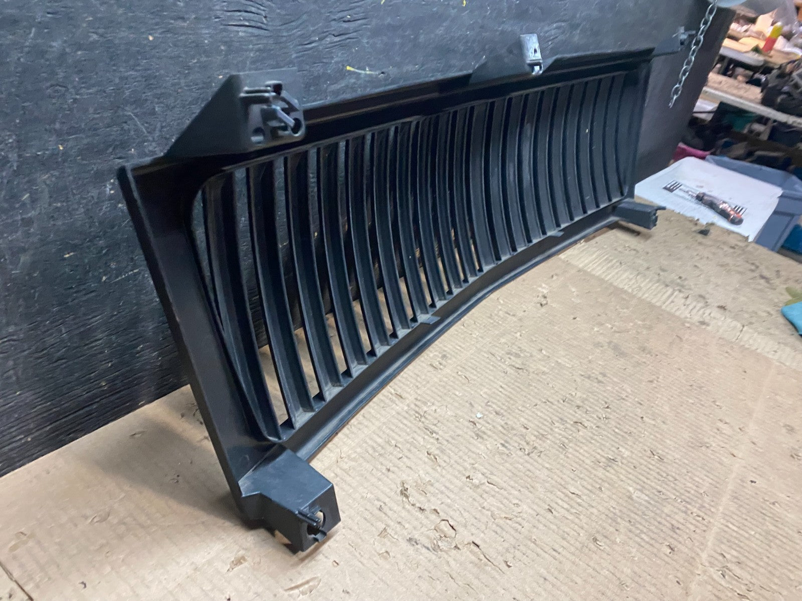 1999 to 2002 Chevrolet Silverado Matte Black ABS Vertical Grille W61725