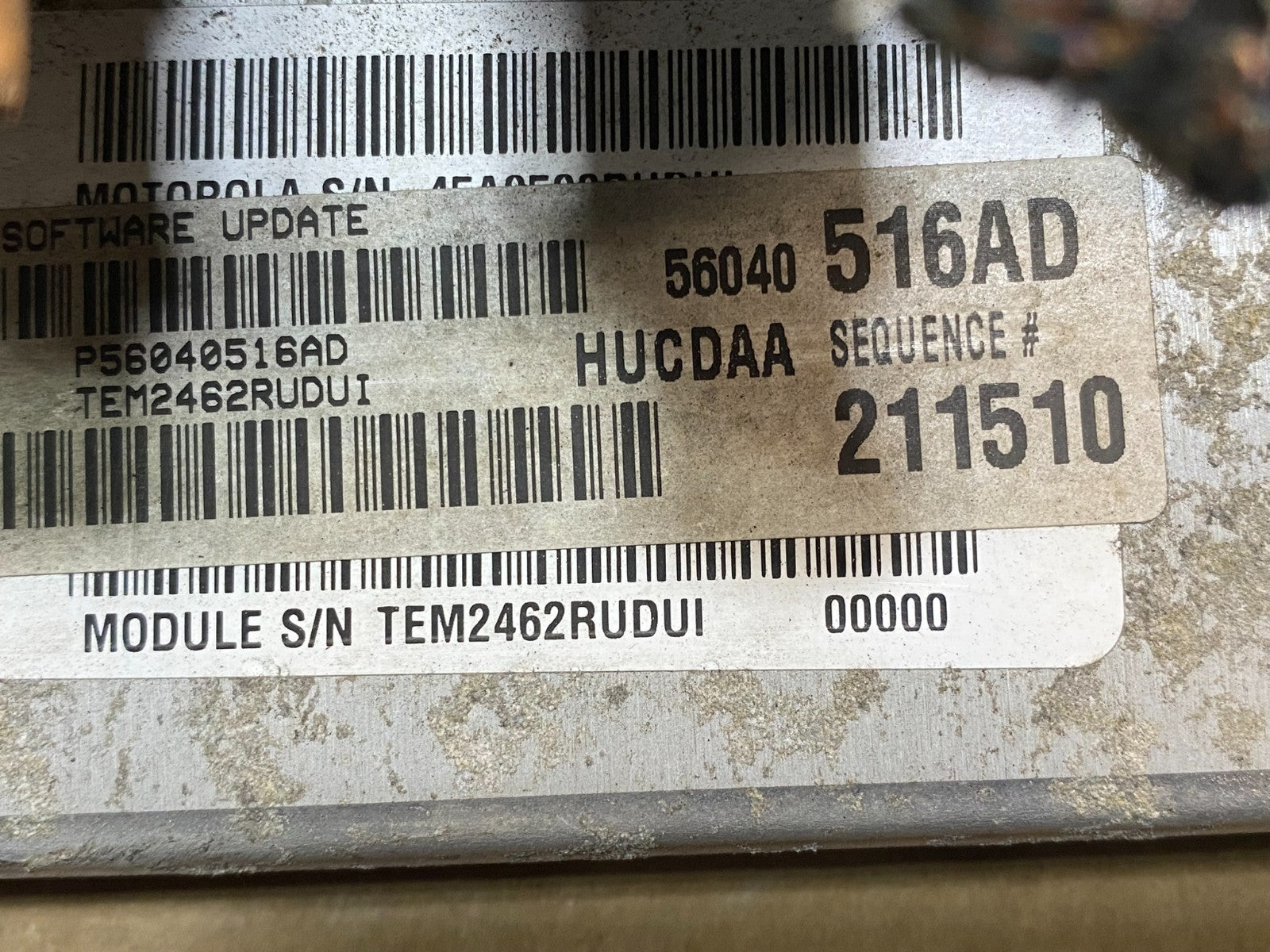 2003 Dodge Ram 1500 5.7L ECU ECM Engine Control Computer AF7720 DG2
