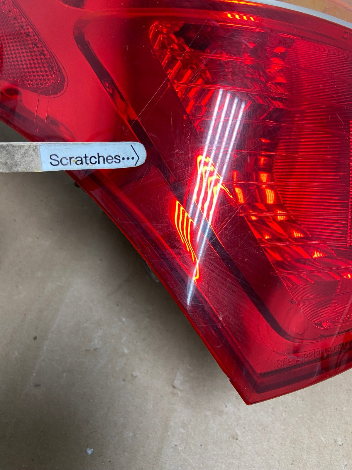 2007 to 2012 Hyundai Veracruz Tail Light Left Driver LH OEM AC5588 LK3