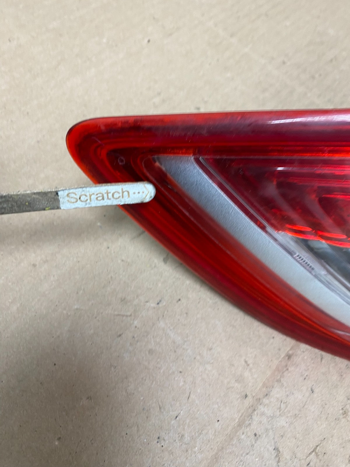 2013 to 2016 Ford Escape Right Passenger RH Side Inner Tail Light OEM W0744 DW3