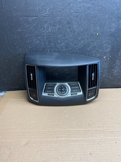 2009-2014 Nissan Maxima Center Console Climate Control Radio Bezel AG5075 DG0