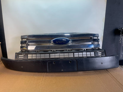 2009 2010 2011 Ford Flex Front Upper Chrome Grille Grill AF5534 DW0