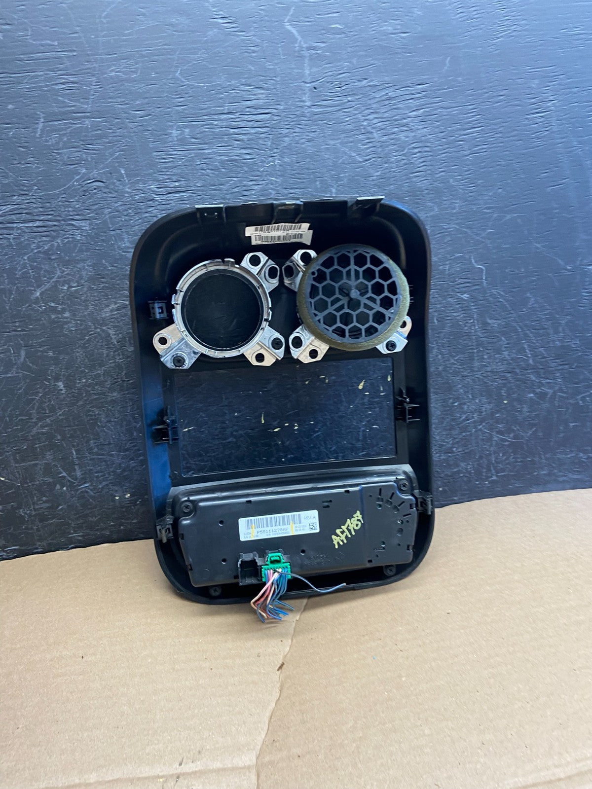 2011 to 2017 Jeep Compass Dash Climate Temperature Control Radio Bezel AF1787 DG4