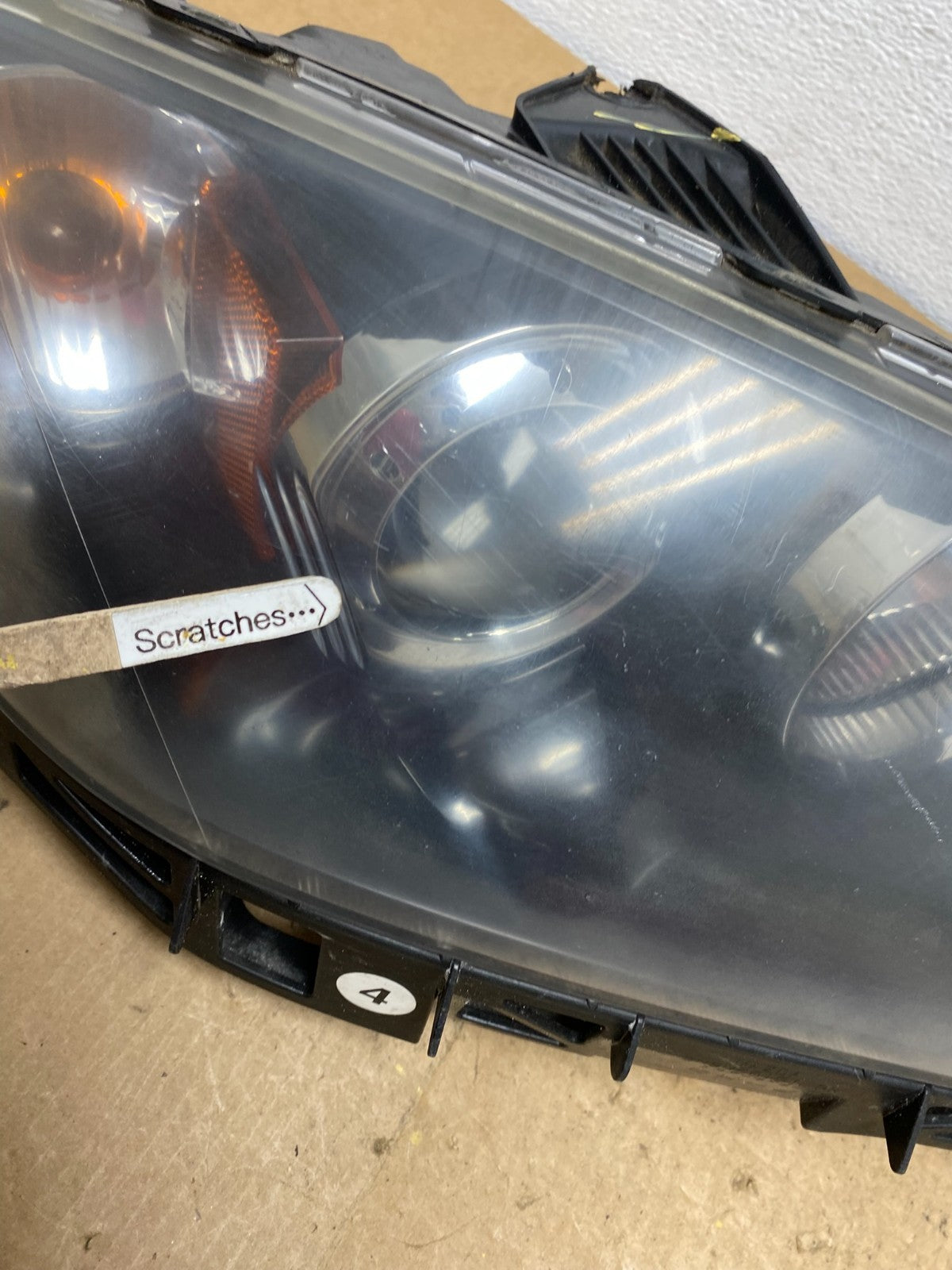 2004 to 2009 Mazda 3 Sedan Right Passenger Rh Side Headlight AC3573 DW3