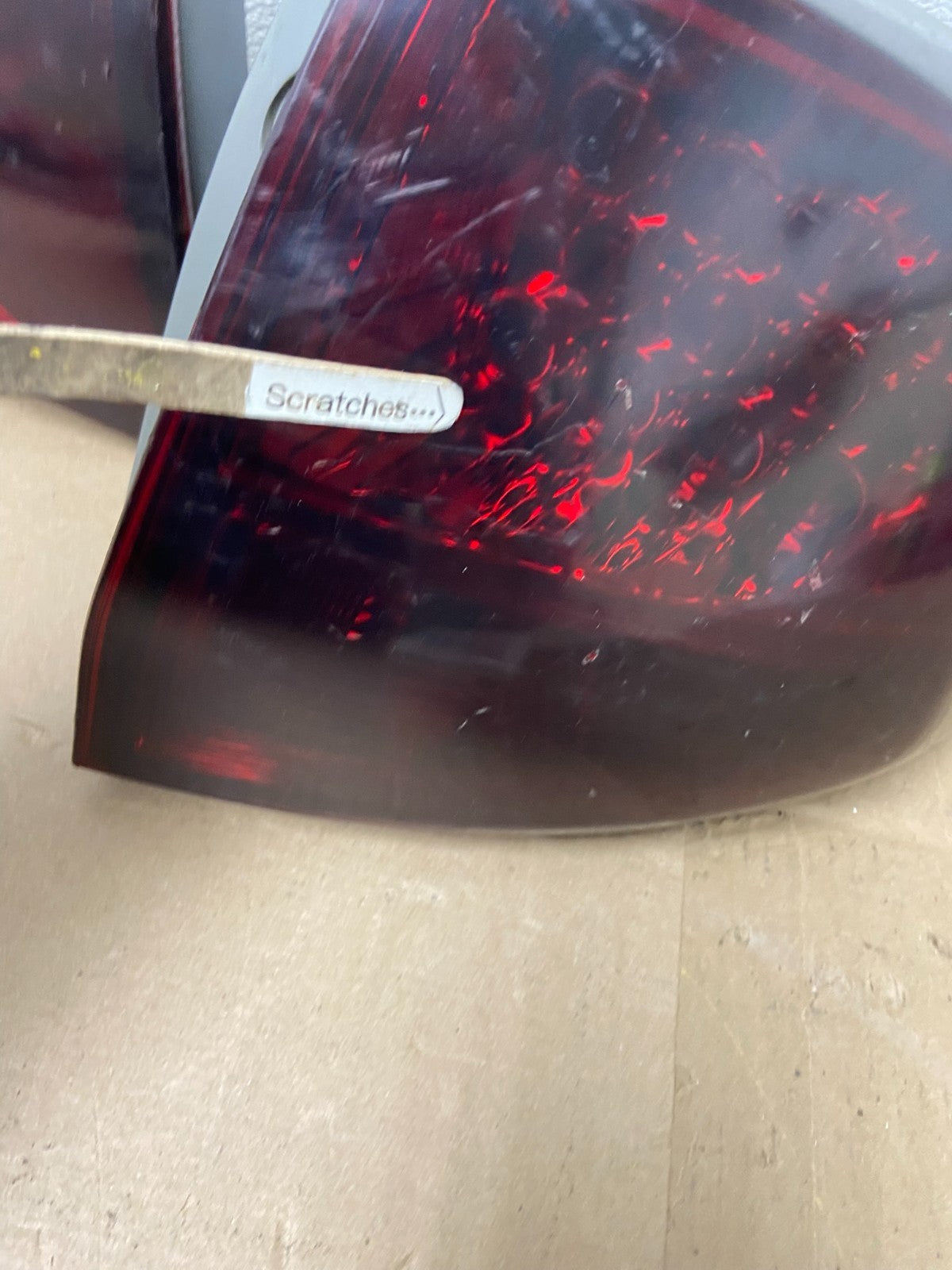 2007 2008 2009 Acura Mdx Left+Right Side Tail Lights Inner AF4648 DW6
