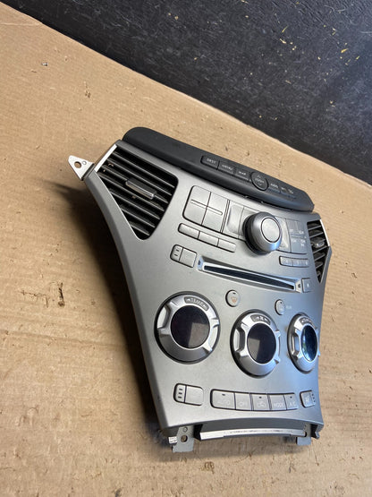 2006-2009 Subaru Tribeca Radio CD Player Climate Control Bezel Panel AH3816 DG3