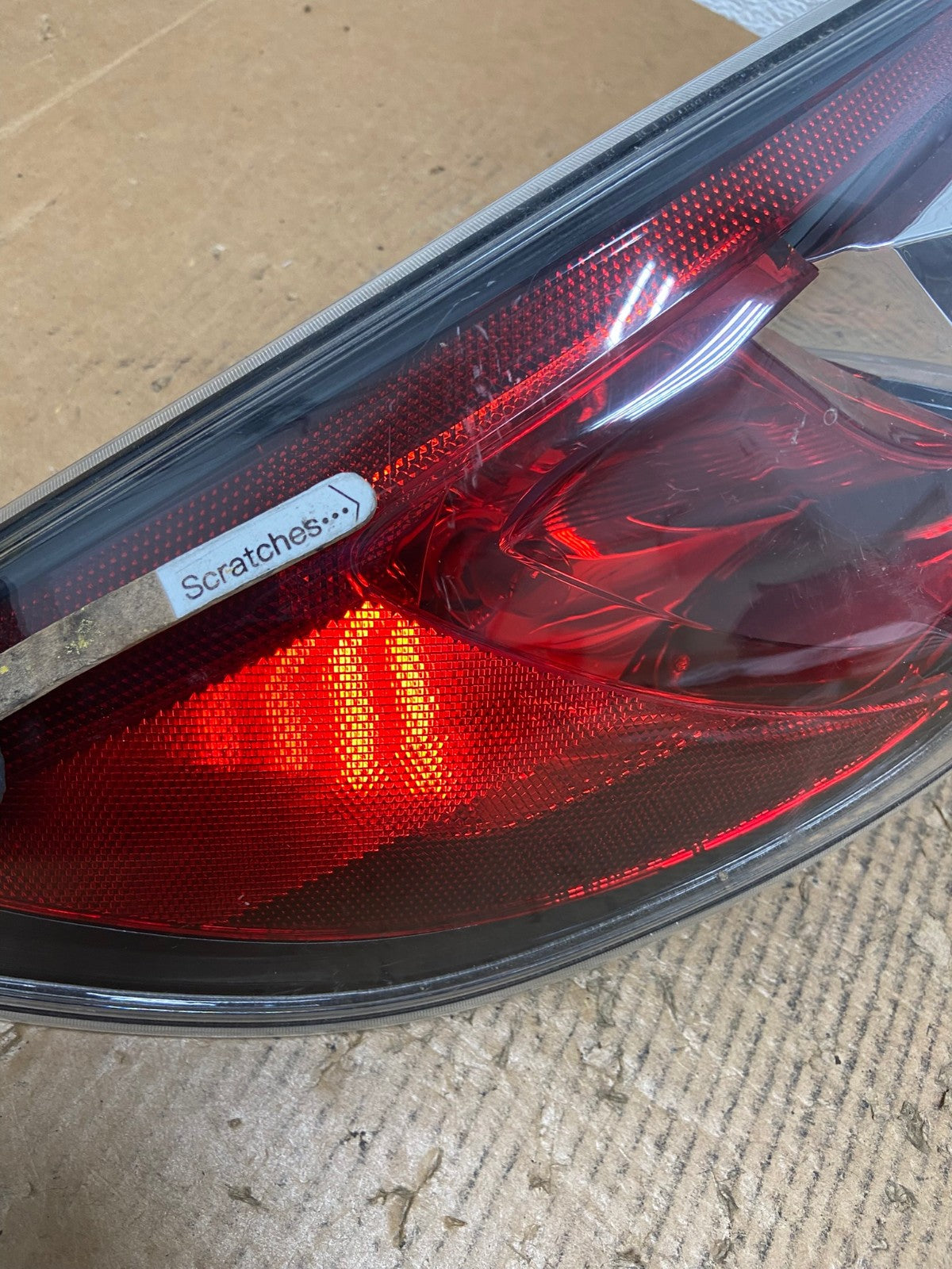 2010 2011 2012 2013 Mazda 3 Left Driver Lh Side Tail Light AE1598 LK3