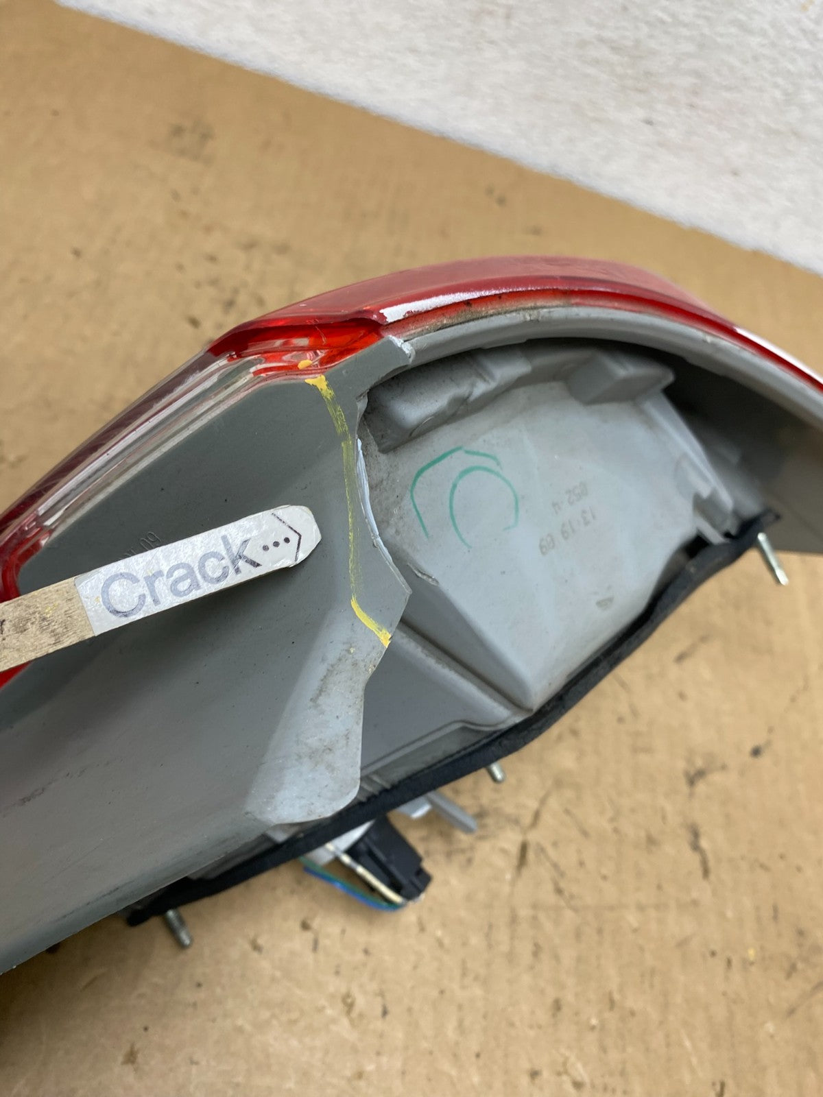 2012 2013 2014 Toyota Camry Left Driver LH Side Tail Light AD3050 DW4