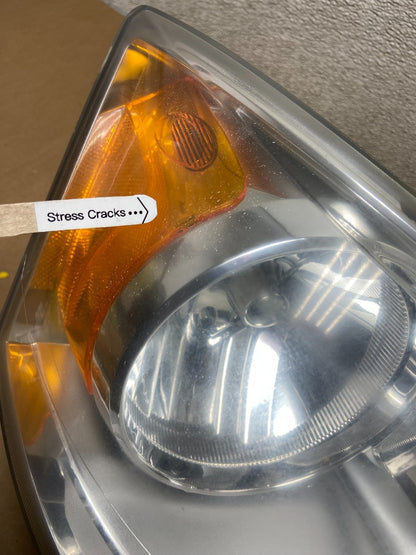 2011 to 2016 Chrysler Town and Country Right Passenger Headlight Z6917 DW3