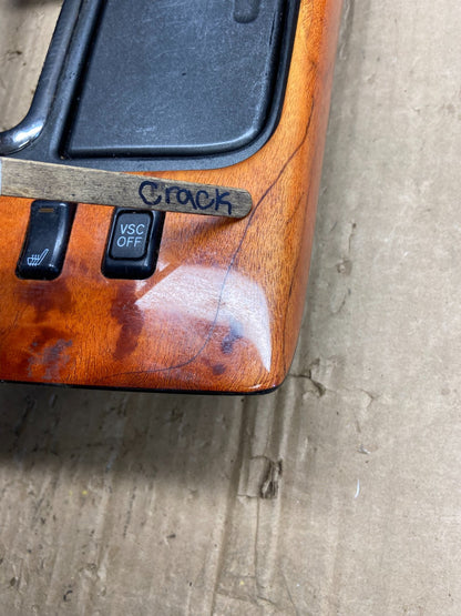 1998 2005 Lexus GS300 Center Console Shifter Bezel Cup Holder Trim ae2073 DG2