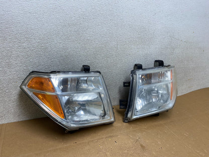 2005 2006 2007 Nissan Pathfinder Halogen Headlights Left+Right Oem V4922 DW2