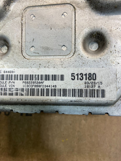 2015 Dodge Dart ECU ECM Engine Computer Module OEM  Z8639 DG4