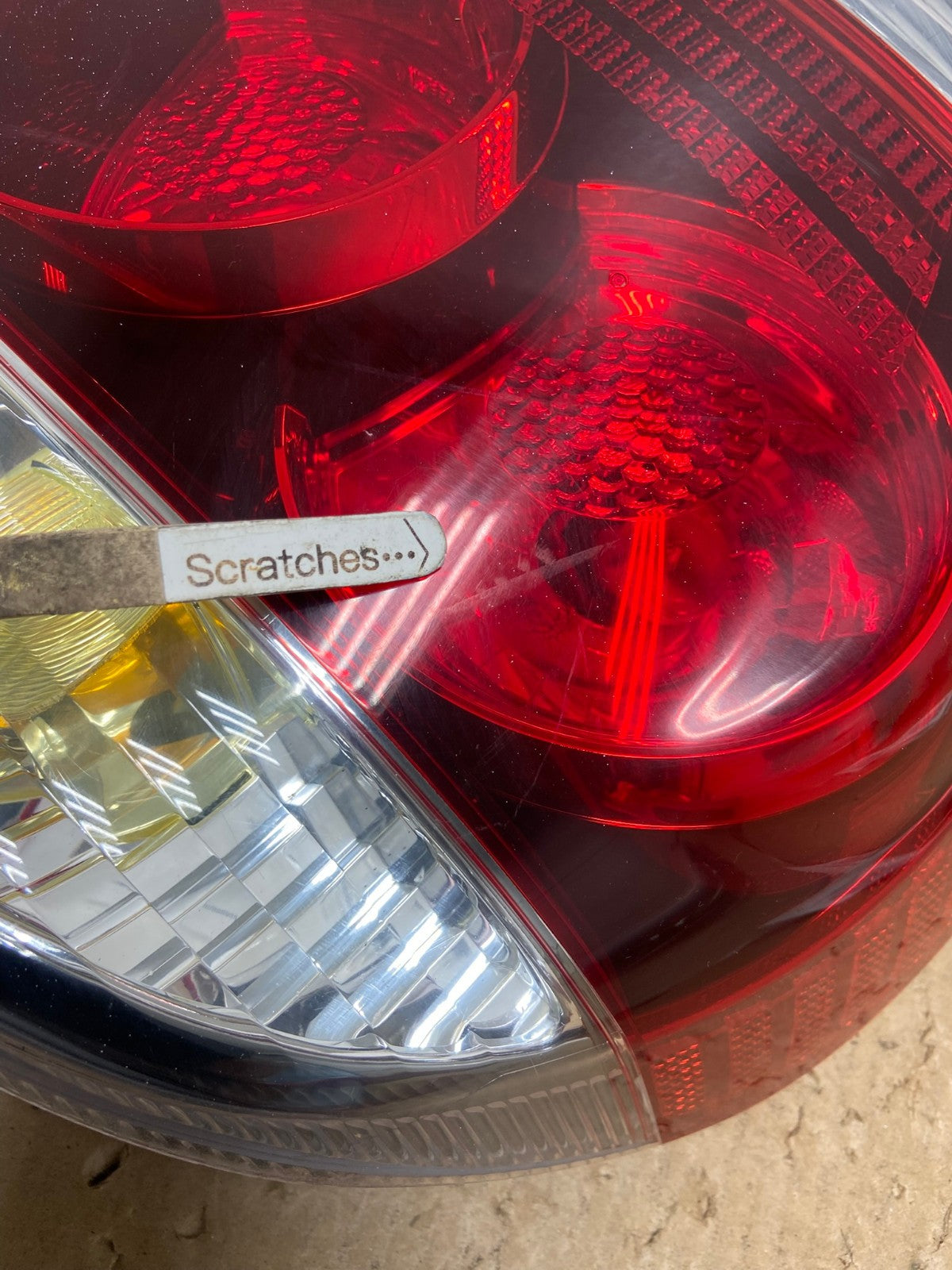 2005 to 2006 Toyota Camry Tail Light Left Driver Lh Side AF9895 LK3