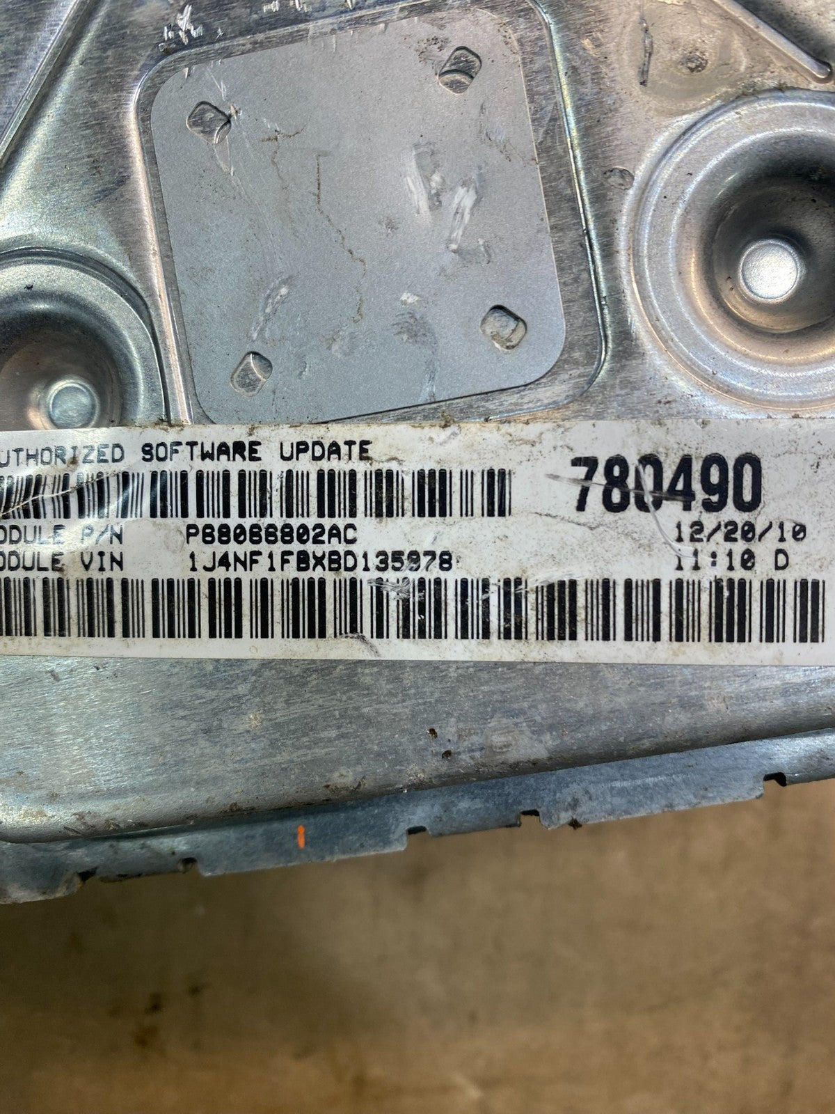 2011 Jeep Compass Patriot PCM ECM ECU Engine Computer Module z4894 DG4