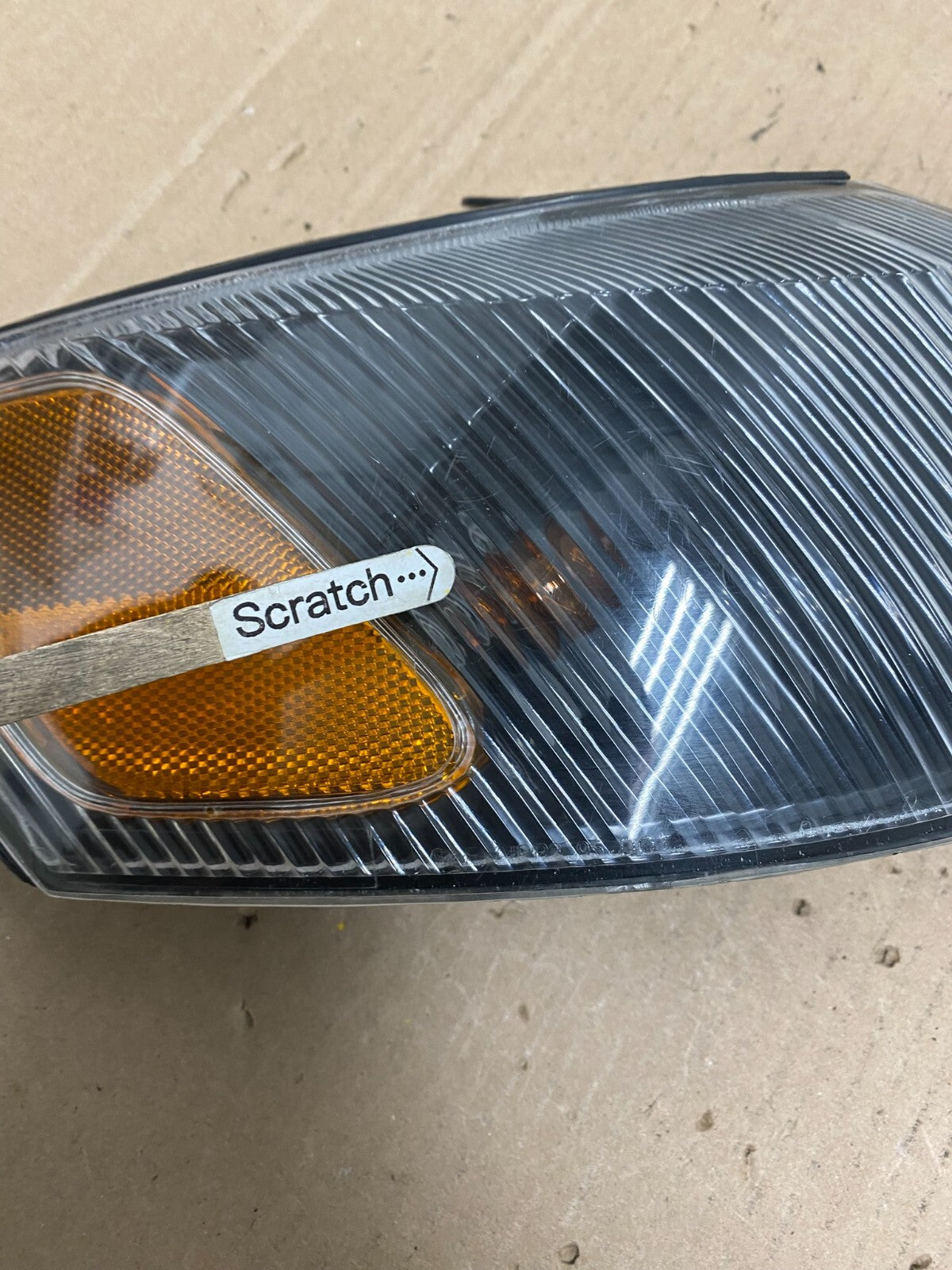 1997 1998 1999 Toyota Camry Right Passenger RH Black Turn Signal J7876 DW3