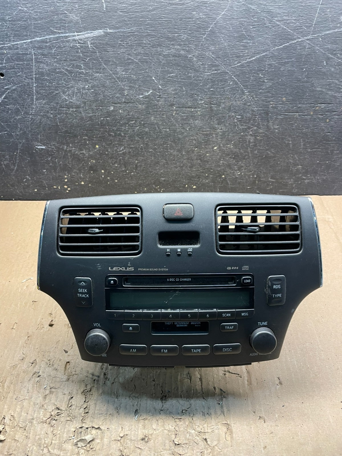 2002 2003 2004 Lexus ES330 Es300 Radio Receiver Tape CD Air Vent OEM  U1561 DG0
