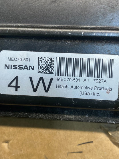 2008 Nissan Pathfinder 4.0L Engine Computer Module MEC70-501 A1 AH4878 DW2