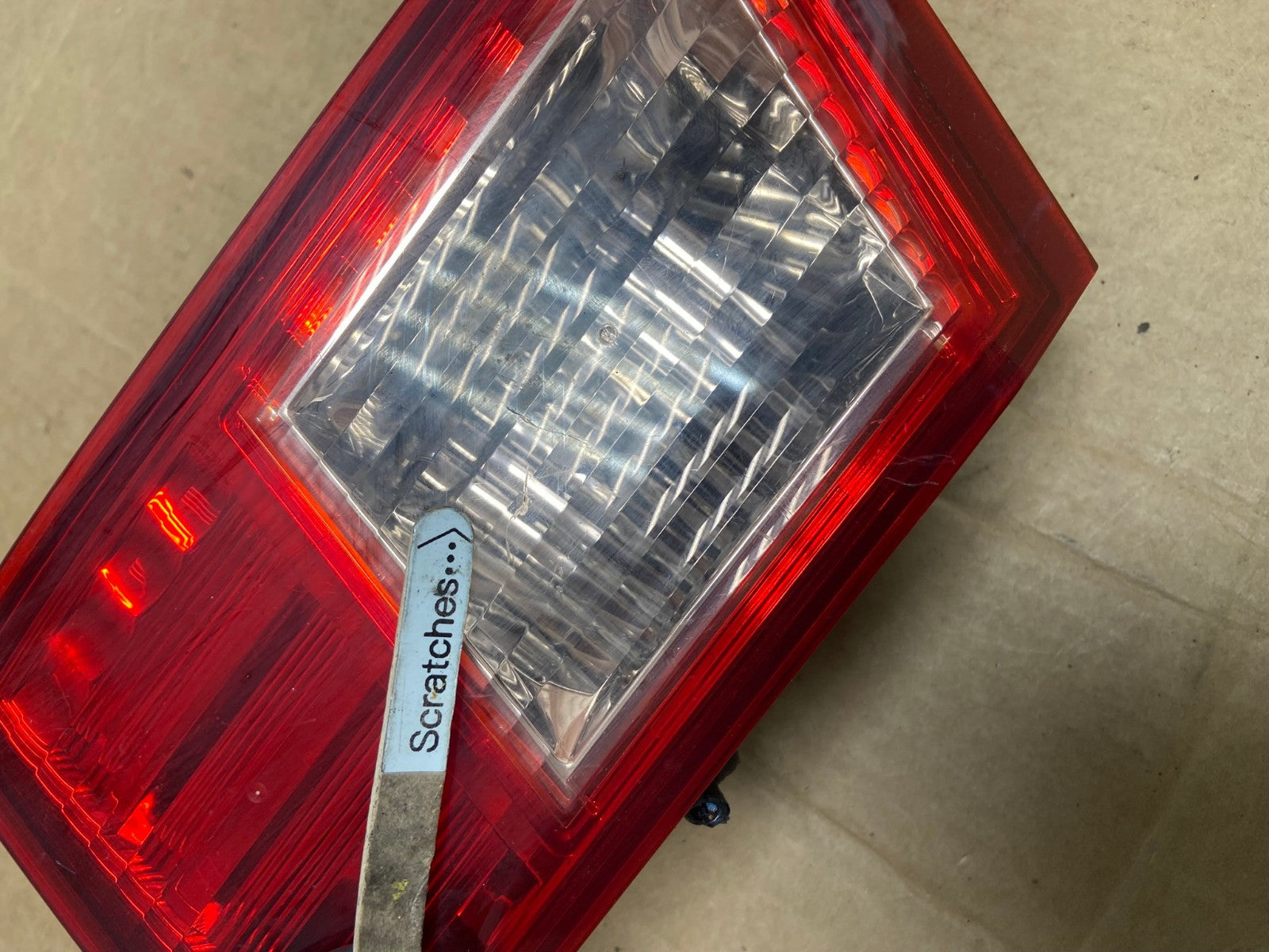 2009 to 2014 Acura Tsx Sedan Right Passenger Tail Light Inner AD5371 LK3