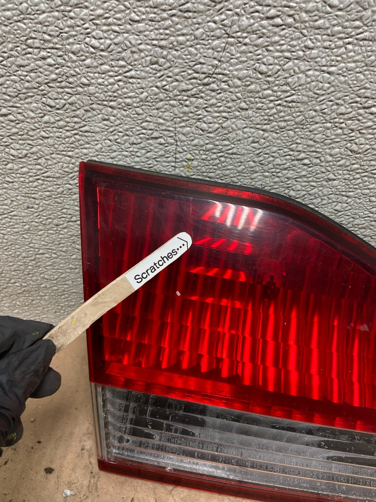 2001 to 2002 Honda Accord Left Driver LH Side Inner Tail Light OEM Y3482 DW3