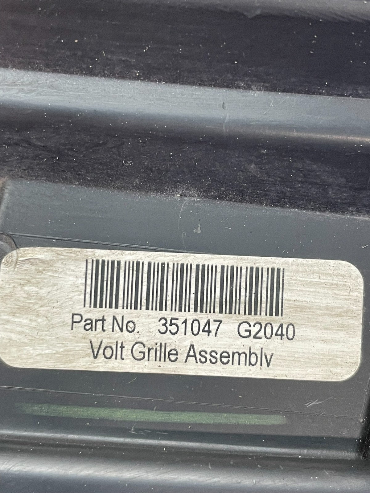 2011 to 2015 Chevrolet Volt Front Upper Grill Grille AI3952 DG5
