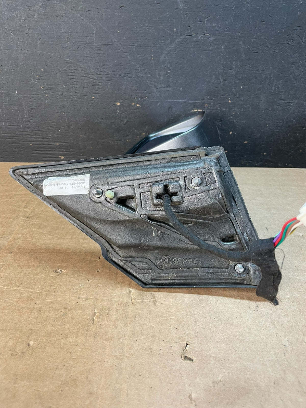 2010 to 2013 Acura MDX Right Passenger RH Side View Door Mirror AE8505 DW4