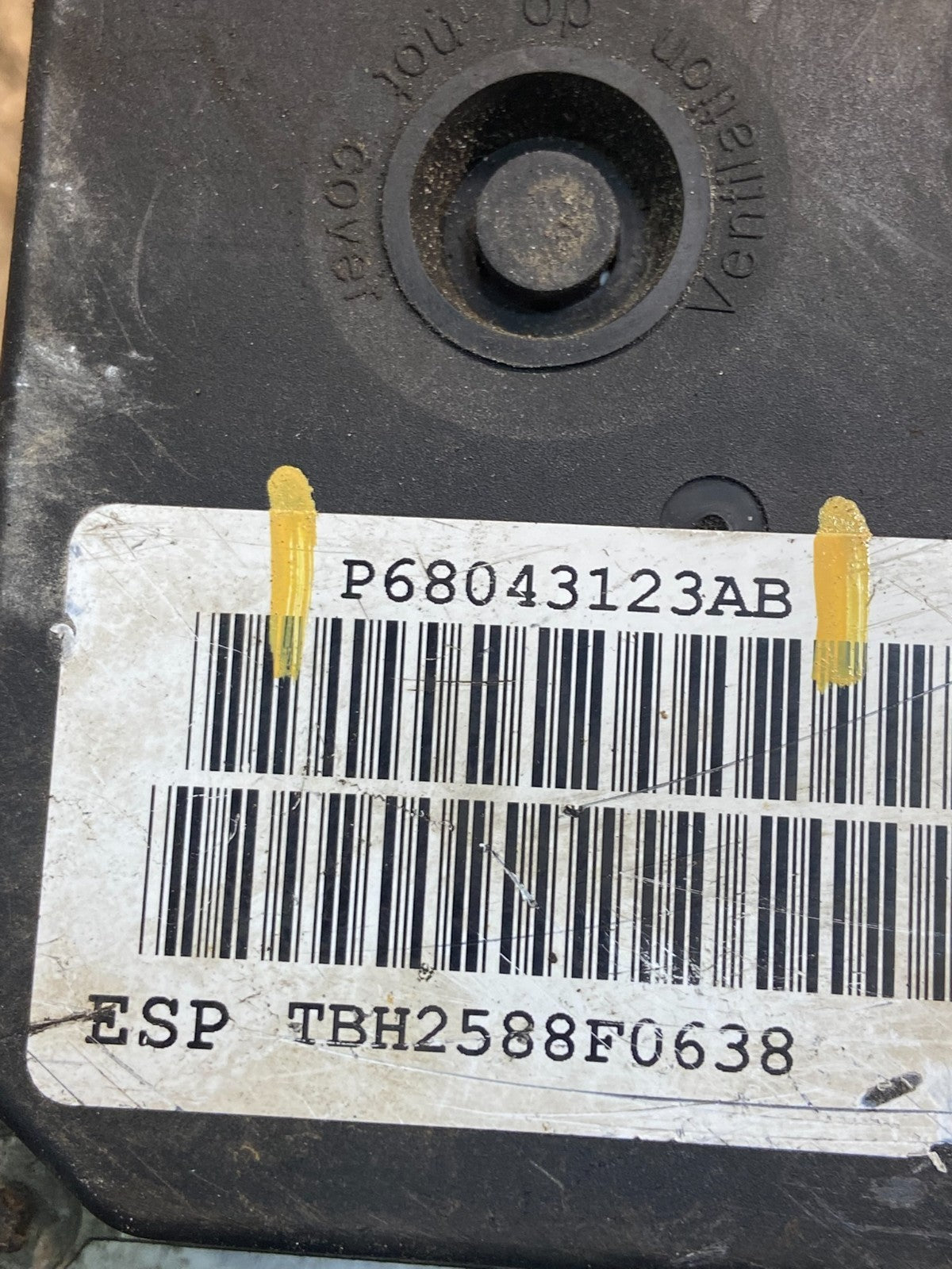 2009 Dodge Durango ABS Anti Lock Brake Pump OEM z8990 DG6