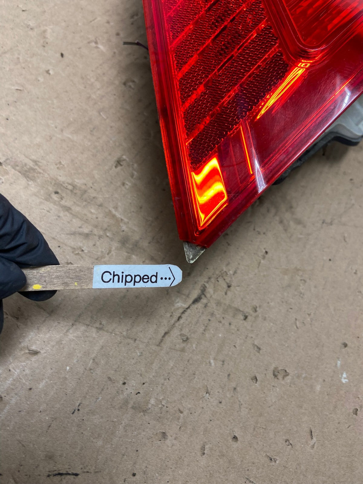 2010 2011 2012 Ford Fusion Left Driver LH Side Tail Light AD7738 LK5