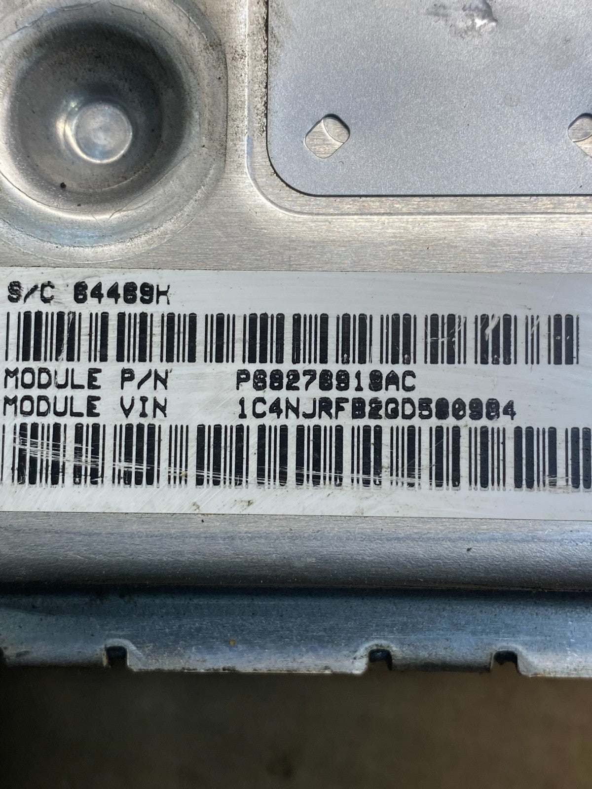 2015-2017 Jeep Compass Patriot Engine Control Module P05150941AB ECU ad3457 DG2