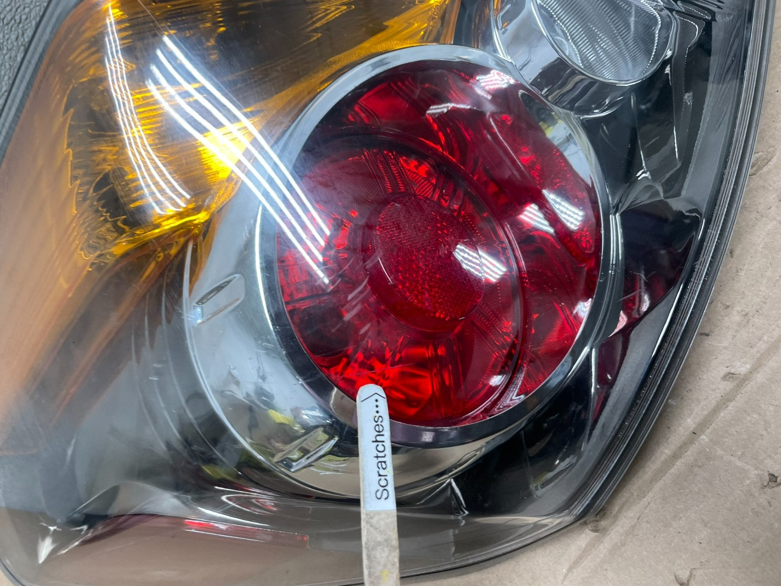 2007 to 2012 Nissan Altima Left Driver Lh Side Tail Light OEM AA9453 LK3