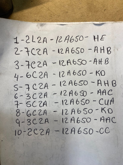 Mix of 10 Ford ECM Engine Computer Module AC42472